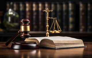 Understanding Sexual Interference image gavel with book